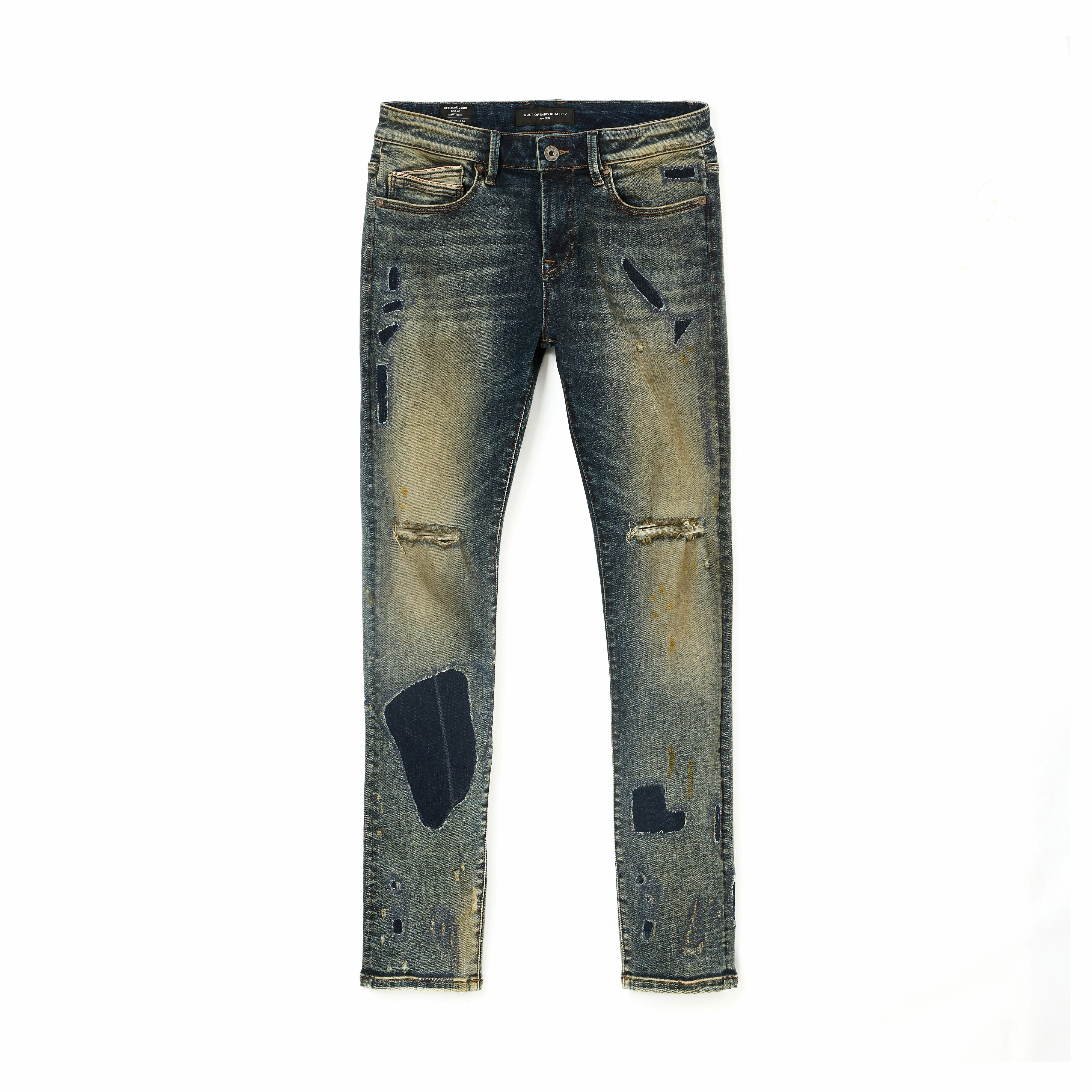 Artist Vibe Everyday Travel Outfit PUNK SUPER SKINNY 601 JEANS