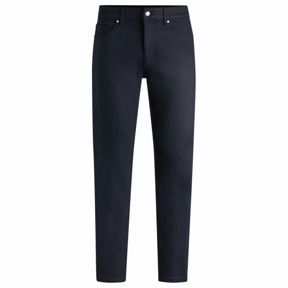 Porsche x  tapered-fit jeans in blue performance-stretch denim Everyday Pick Travel Outfit Street Fashion Creative Look