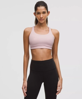 Versatile use WOMEN'S ENERGY BRA *EVOLVE - MEDIUM SUPPORT - PINK HAZE