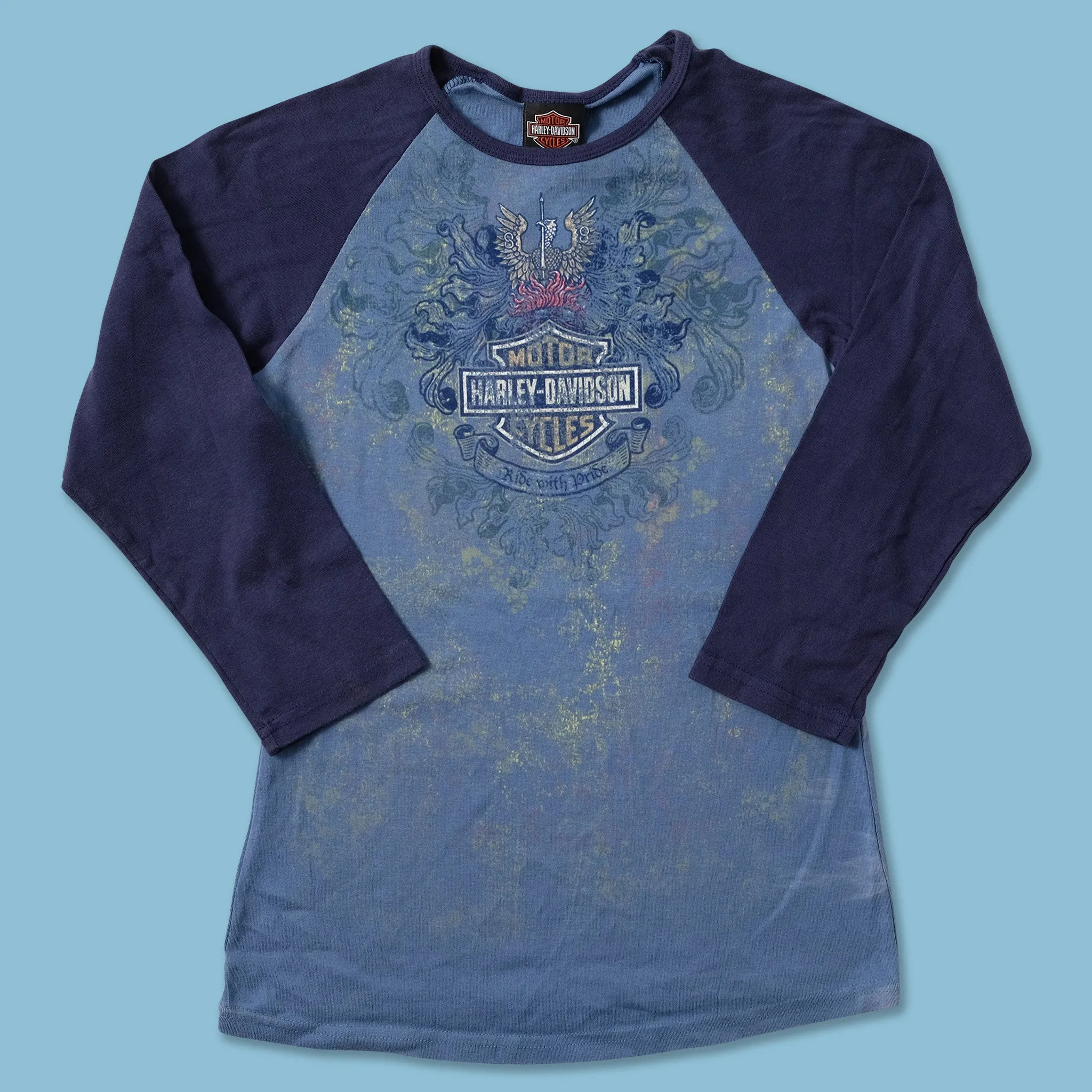 Necklace Women's Y2K Harley Davidson Longsleeve Medium
