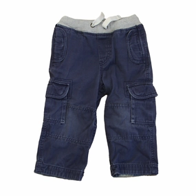 Relaxed Comfort Boden Boys Blue Cargo Pants