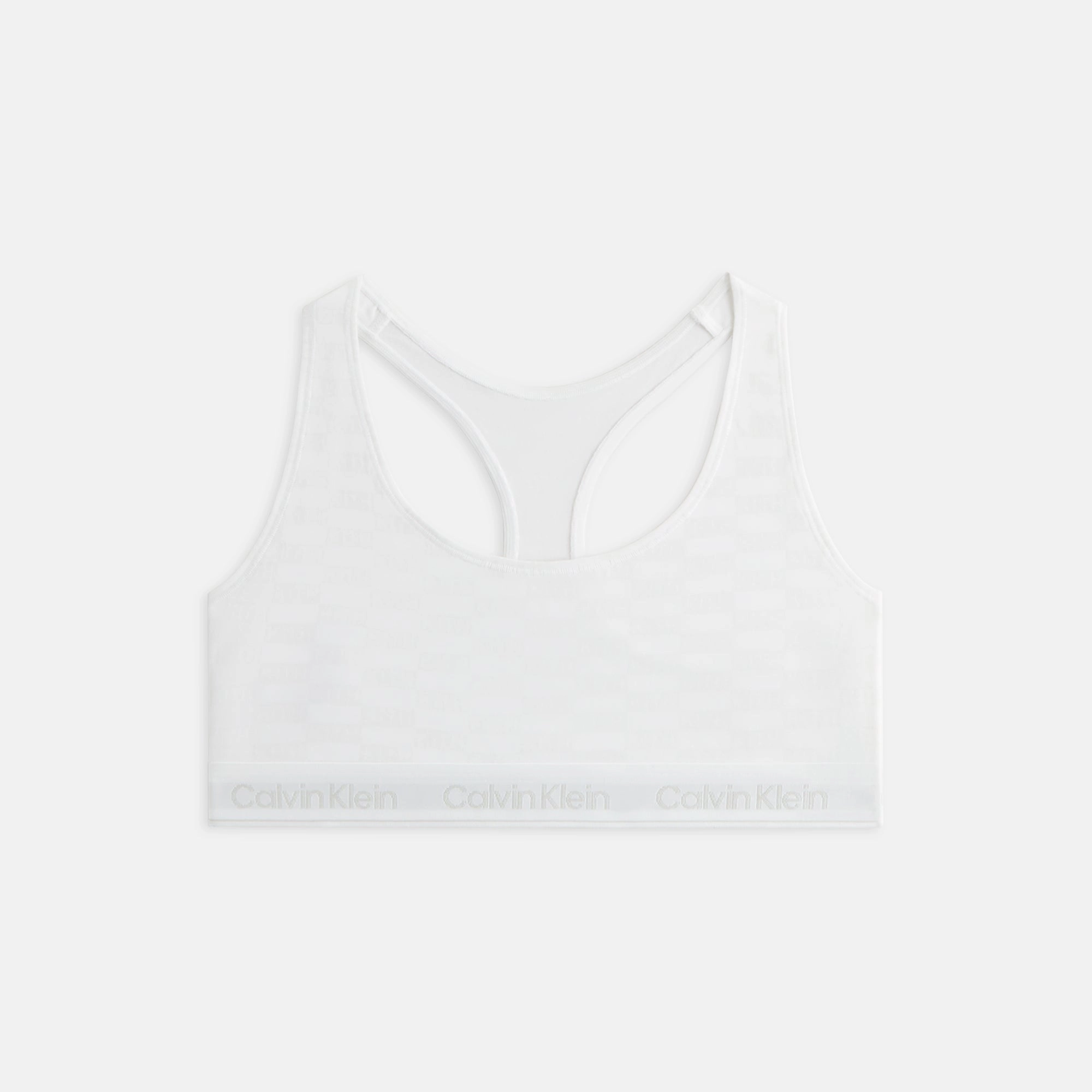 Kith Women for Calvin Klein Classic Bralette - White Gentle Lines