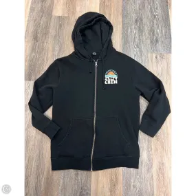 Athletic Sweatshirt Hoodie By Salty crew In Black, Size: M BrushedInnerLining