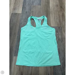 Athletic Tank Top By Athleta In Teal, Size: Xl Tear Resistant Reinforcement AirflowOptimized Design