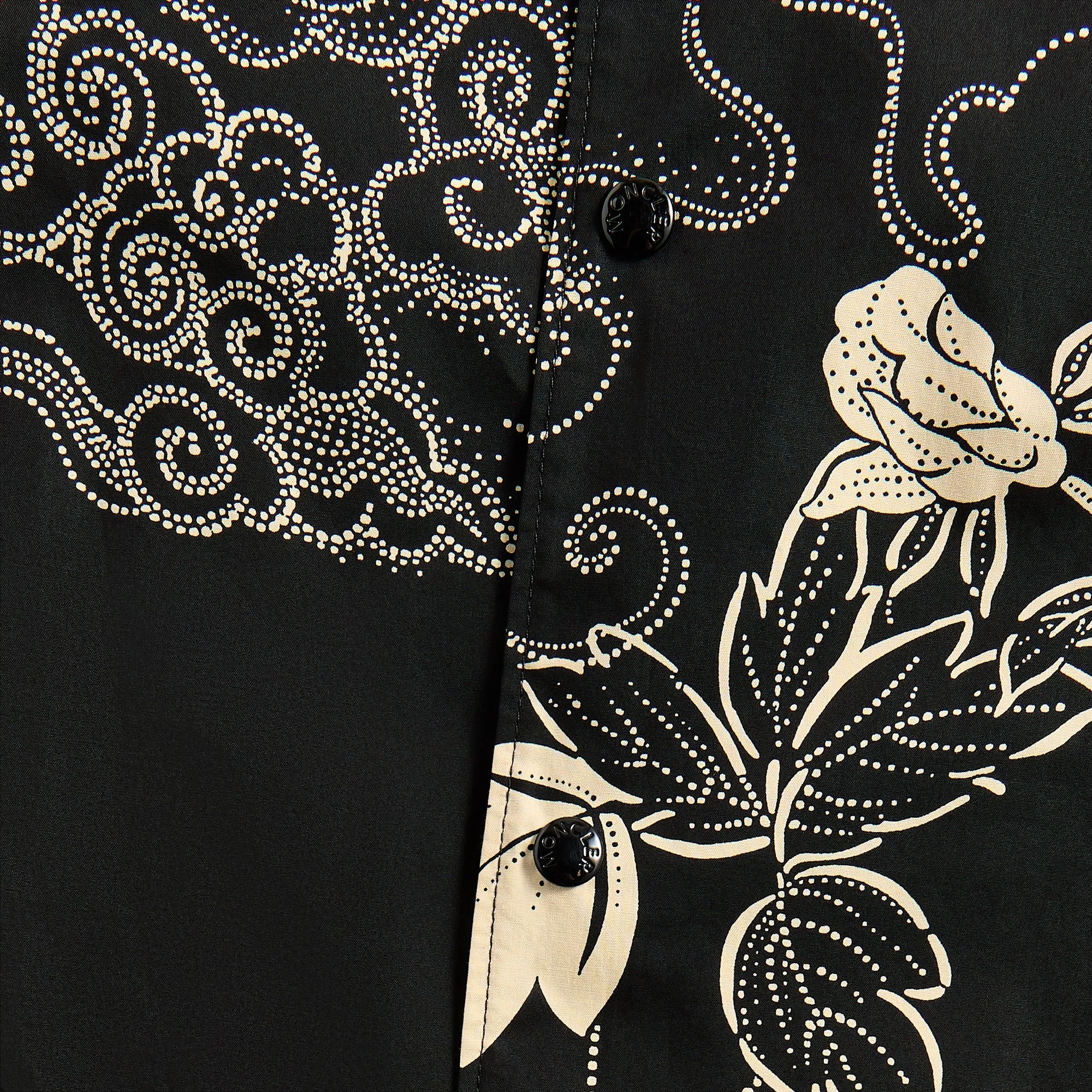 Moncler Button Up Shirt - Beige Pullover Design