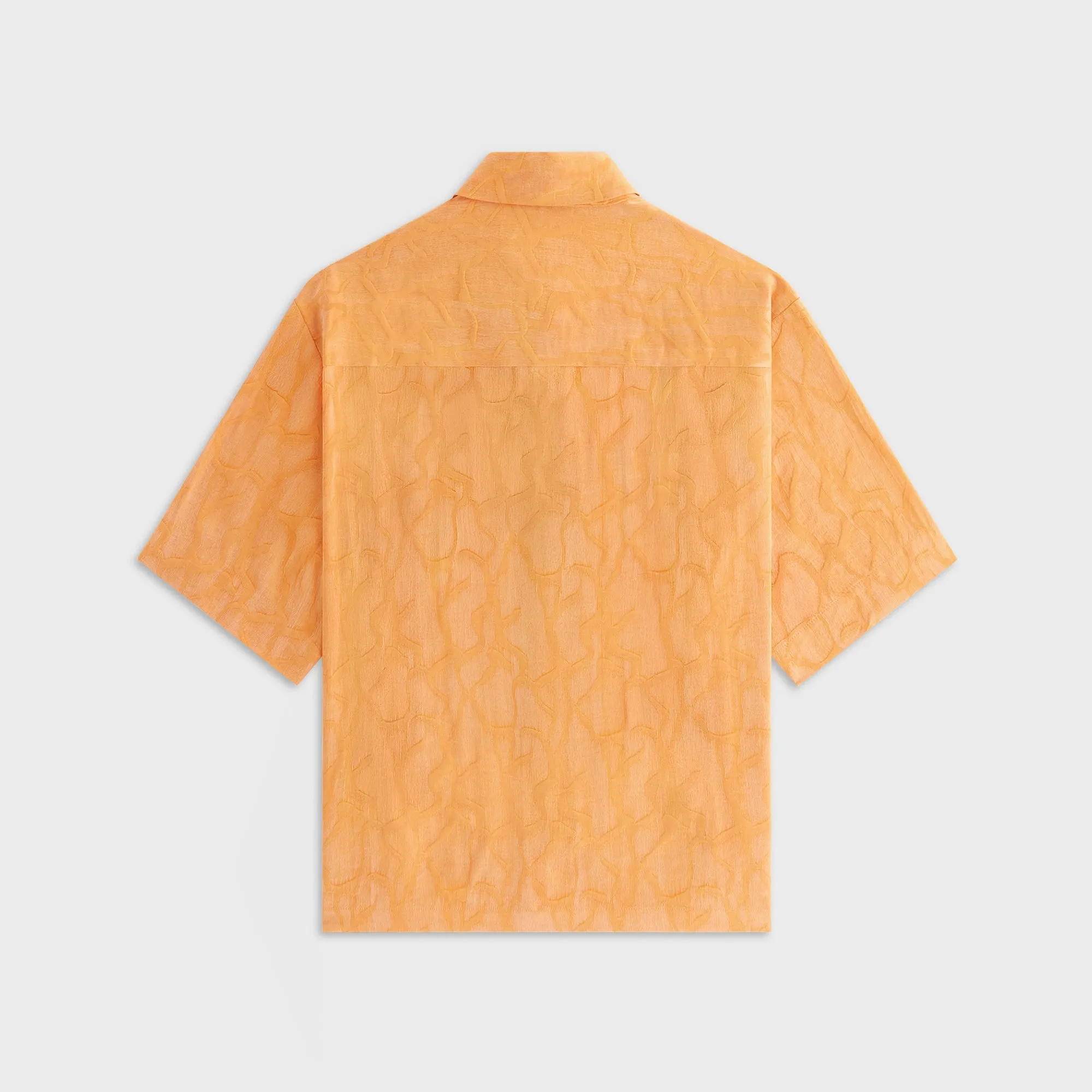 Wardrobe Essential Tailored Silhouette Kith Women Mari Wavy Jacquard Shirt - Midsummer