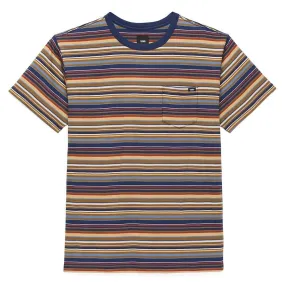 Bold Statement Vans Cullen T-shirt - Dress Blues/Coffee Liqueur