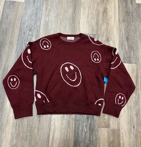 Antibacterial Sweater By The Nines In Red, Size: S