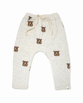 QuickReleaseBuckle oh baby! Brown Bear Faces Brooklyn Jogger