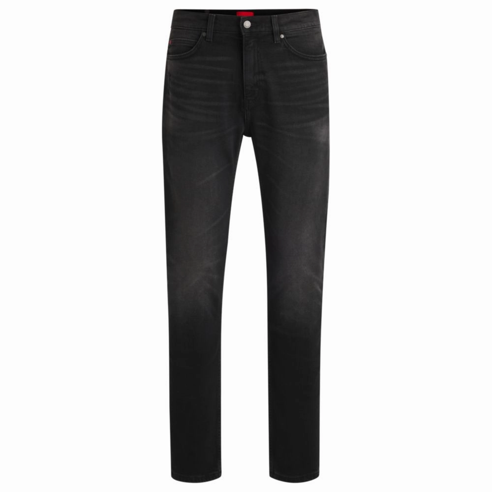 Timeless Design Slim-fit jeans in black stretch denim