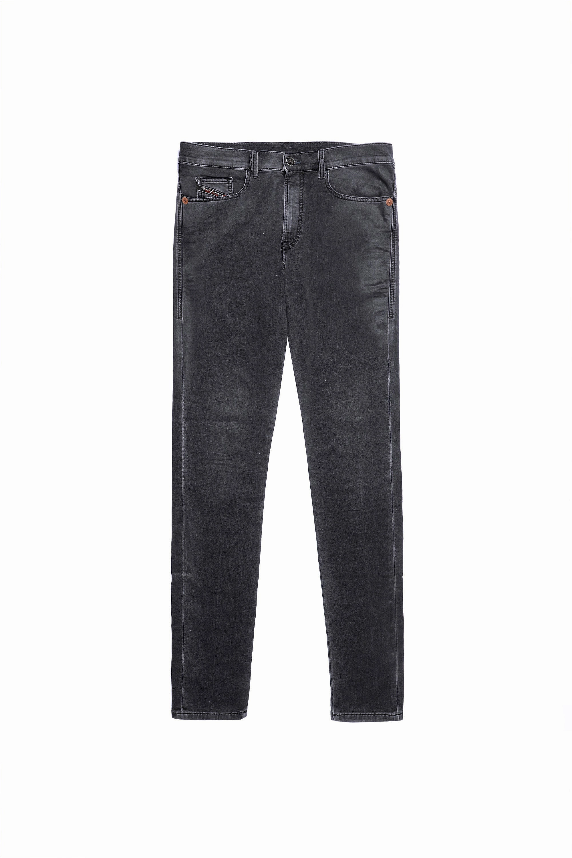 Diesel D-Amny Skinny Fit Black Jogger Denim Jeans Street Look Customizable Hem Options