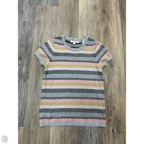EcoFriendly Material ErgonomicSleeves Sweater Short Sleeve By Boden In Grey, Size: S