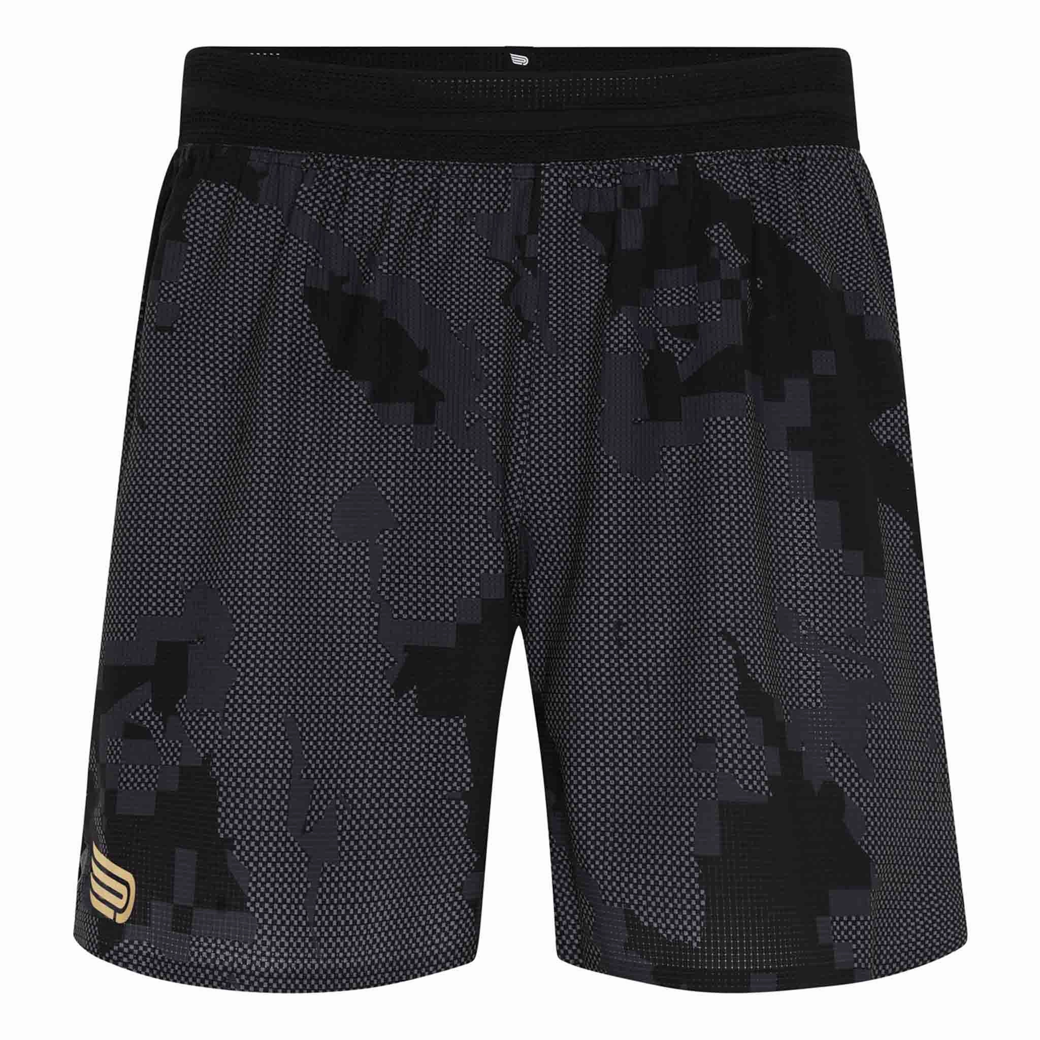 Pressio | Men's Elite 4.5" Short - Black Camo Feel