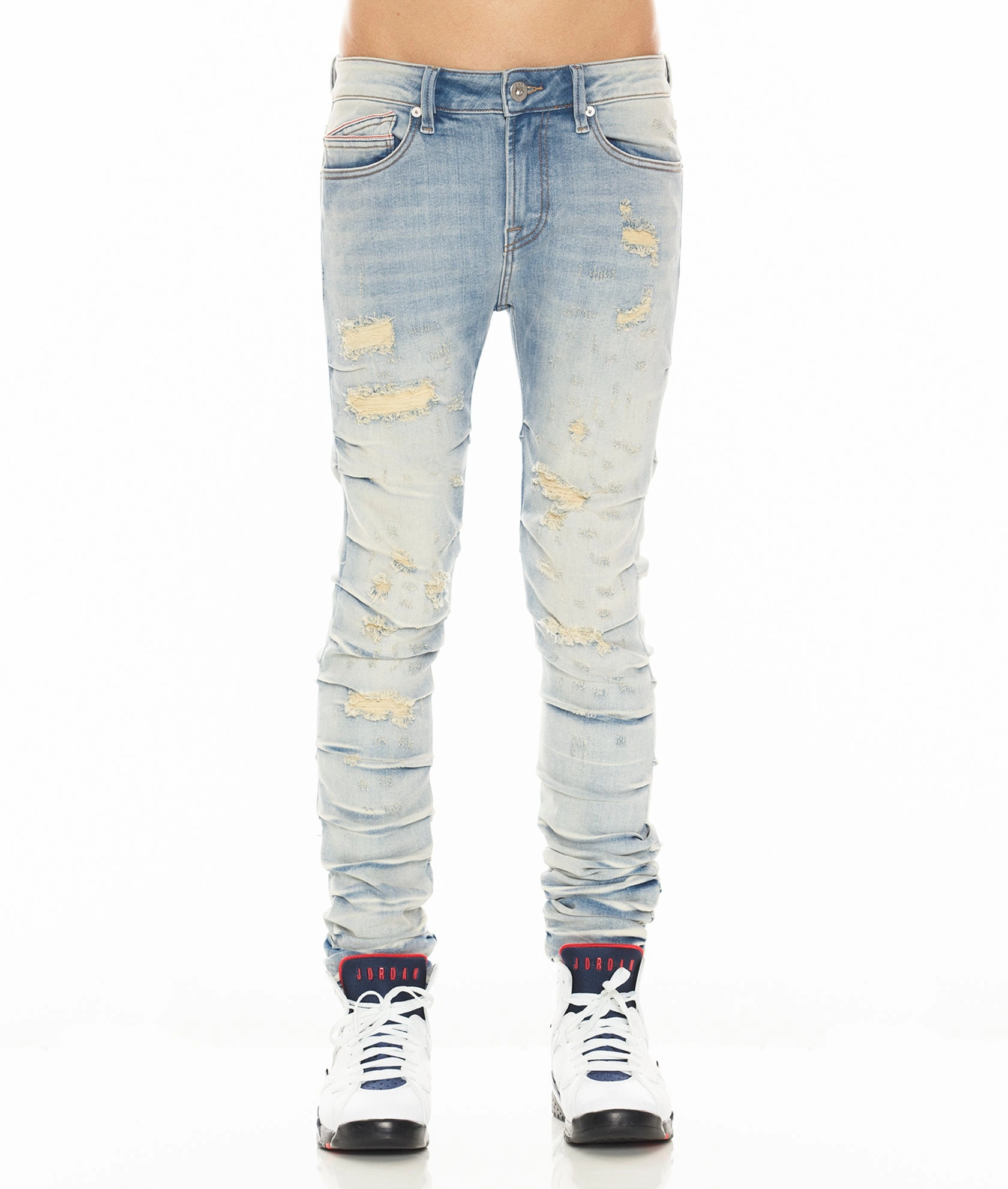 PUNK NOMAD IN SCARS Belt Loop Reinforcement Bold Look Professional Wear