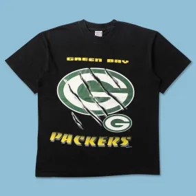 1996 Greenbay Packers T-Shirt Large Cycling endurance Recycled Polyester Blend