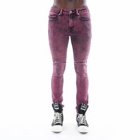 Timeless Design PUNK SUPER SKINNY IN RUBY RED