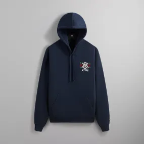 Travel Wear Compact Knit Collar Kith K&K Beaded Nelson Hoodie - Nocturnal