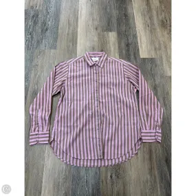 HeatRegulating Blouse Long Sleeve By Xirena In Striped Pattern, Size: Xs