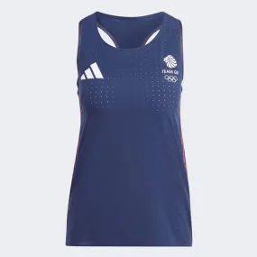 adidas | Women's Team GB Adizero Running Tank Top shipbuilders engineers