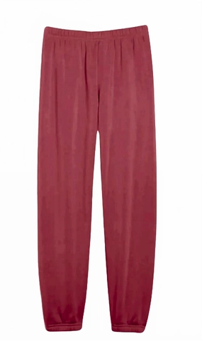 Girl's Dylan Jogger In Burgundy Versatile Wearable ExpandableSidePanels