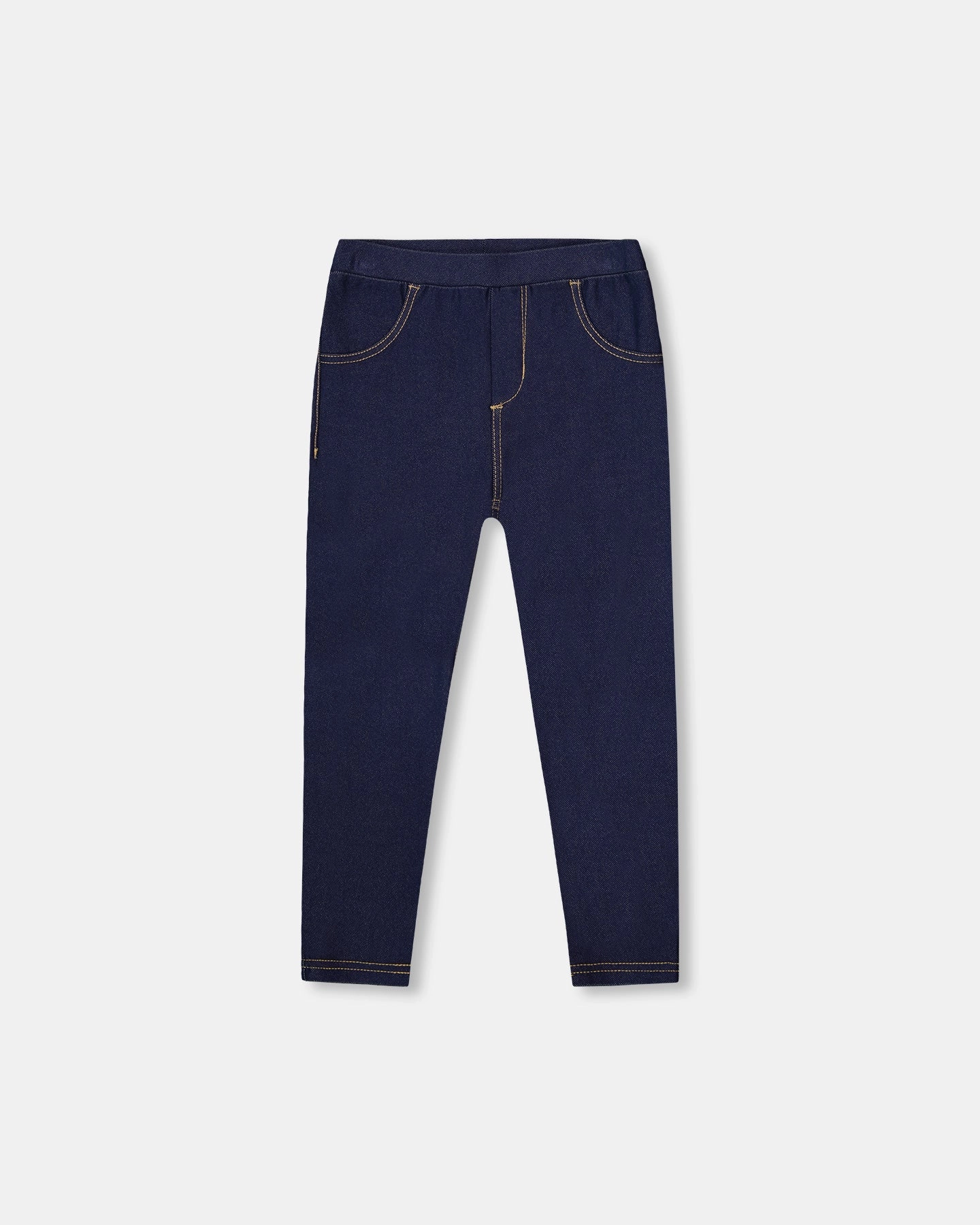 Comfortable Waistband Blue Denim Jeggings