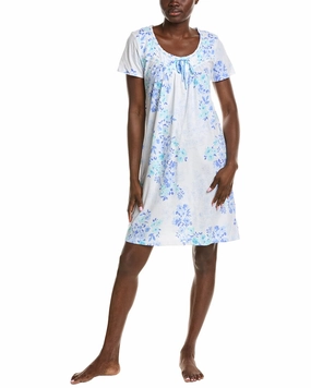 Carole Hochman Short Gown Reinforced Stitching
