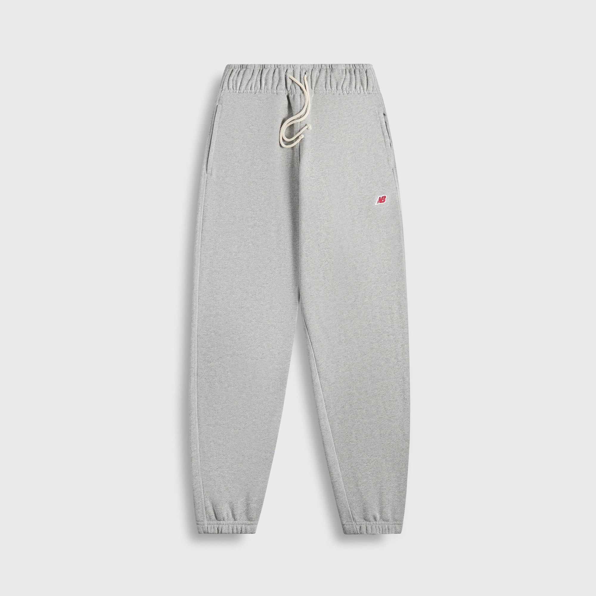 Chilly Comfort Versatile Comfort Wear New Balance Made in USA Core Sweatpant - Athletic Grey