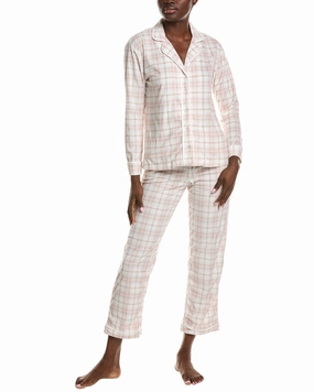 Anne Klein 2pc Shirt & Pant Pajama Set QuickDry Technology