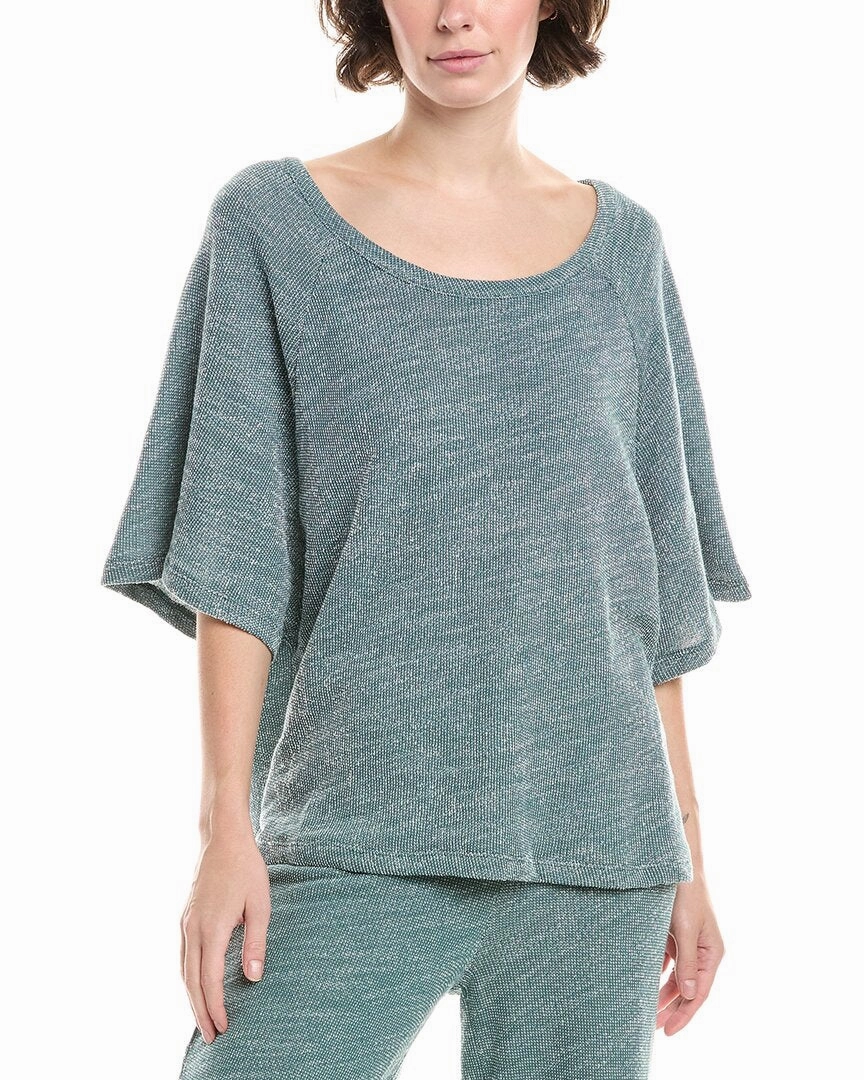 Lightweight Thermal Regulating Pocket Placement Honeydew Leisure Lover Lounge Top