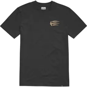 Durable Construction Etnies Joslin T-shirt - Black/Tan
