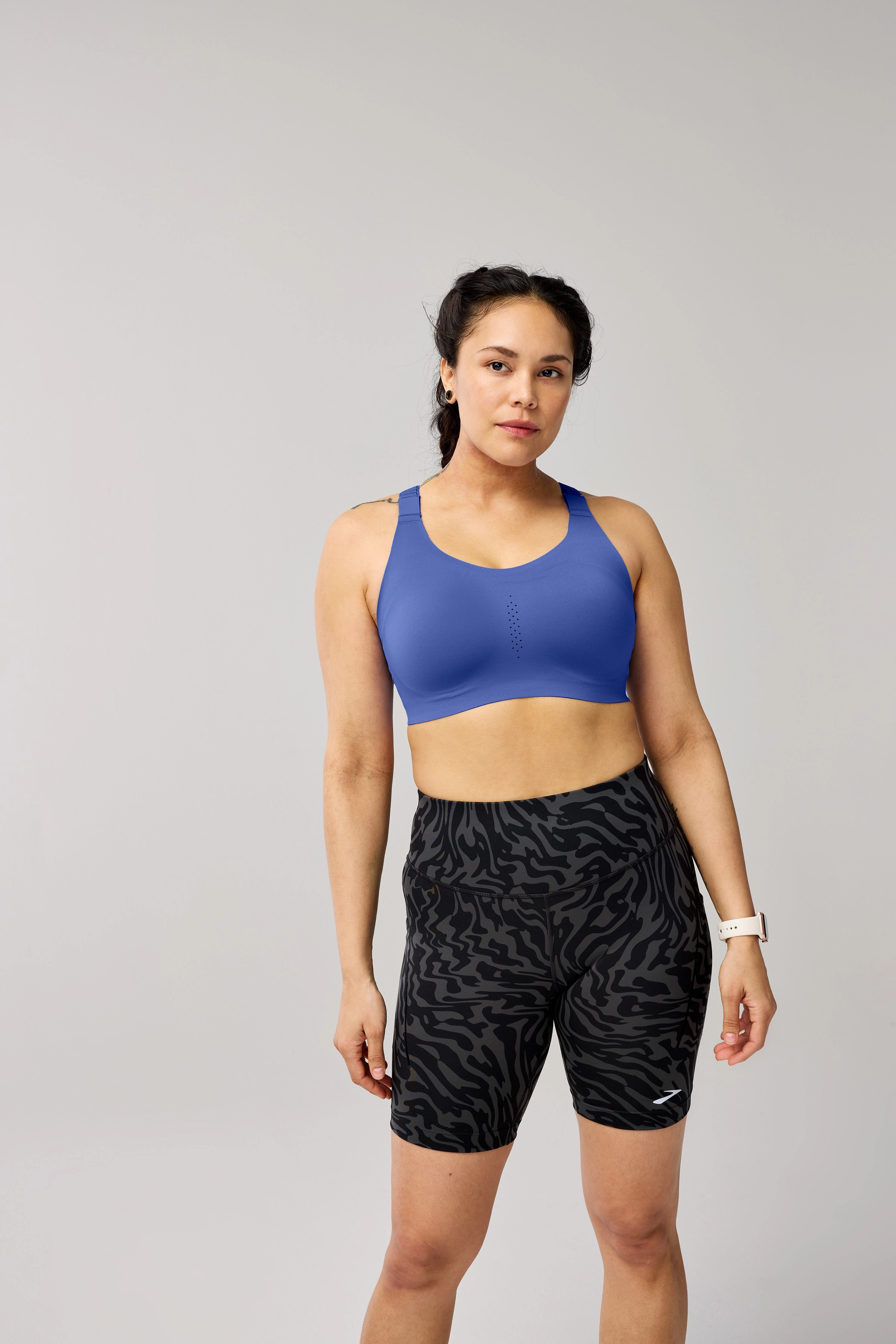 RACERBACK BRA 2.0 - 439 BLUEBELL Wide Underband Support Easy Wear