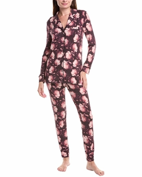 Rachel Parcell 2pc Jersey Pajama Set Soft touch finish Stretchable Fabric