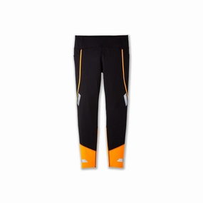 Brooks | Women's Run Visible Tight 2.0 - Black DurableFlatlockStitching clearance venue