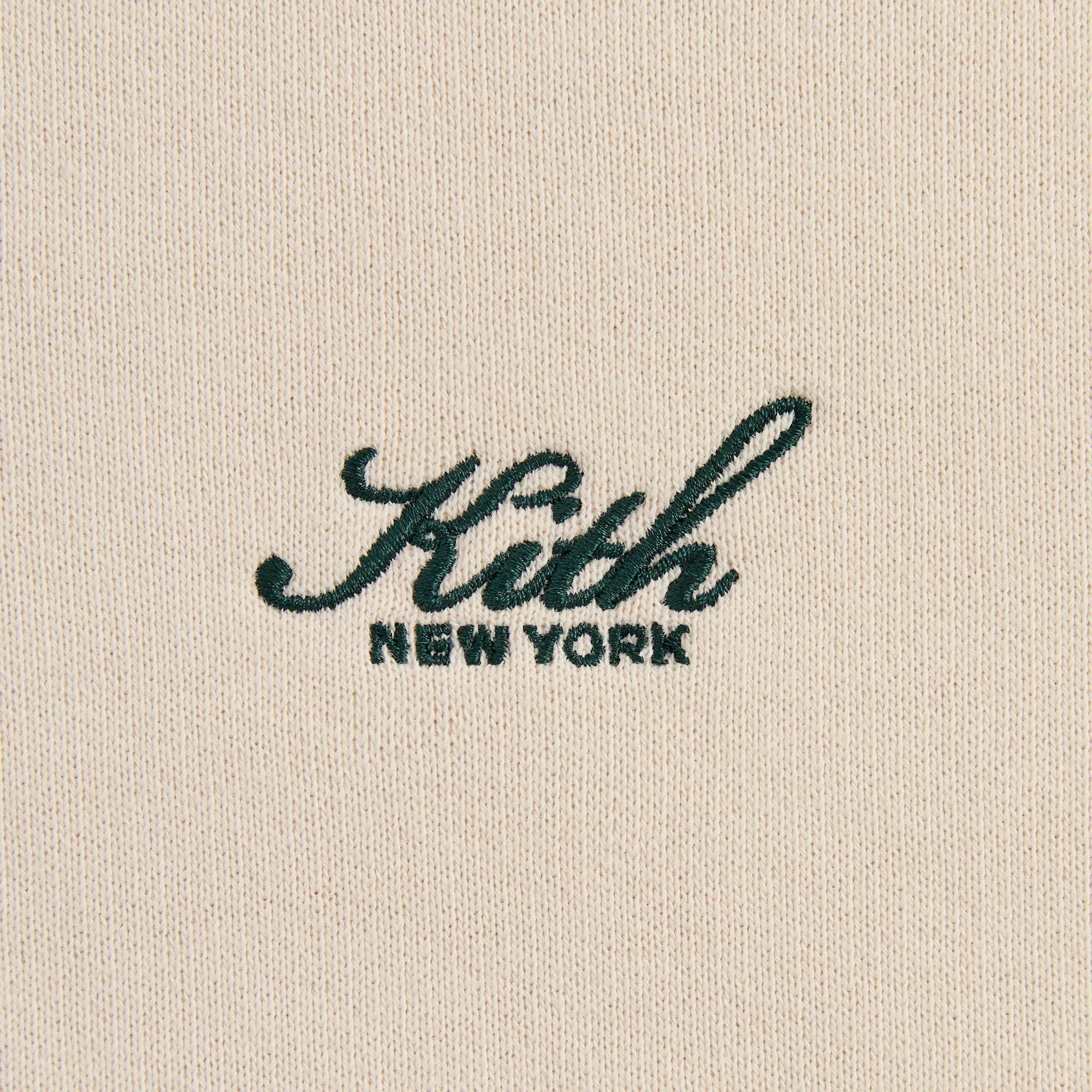 Kith Quarter Zip Nelson Pullover - Rye High Collar Options