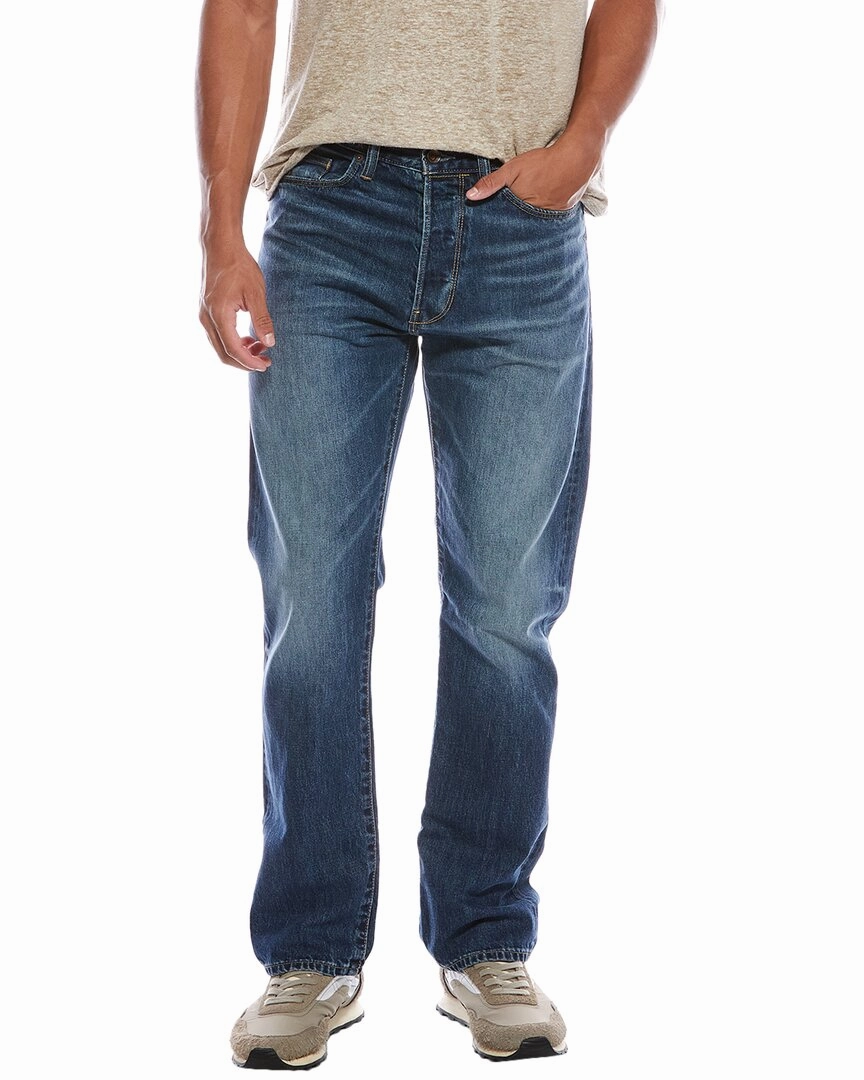 Todd Snyder Classic Stretch Fit Selvedge Indigo Jean Night Out Neutral Textured Neutral design
