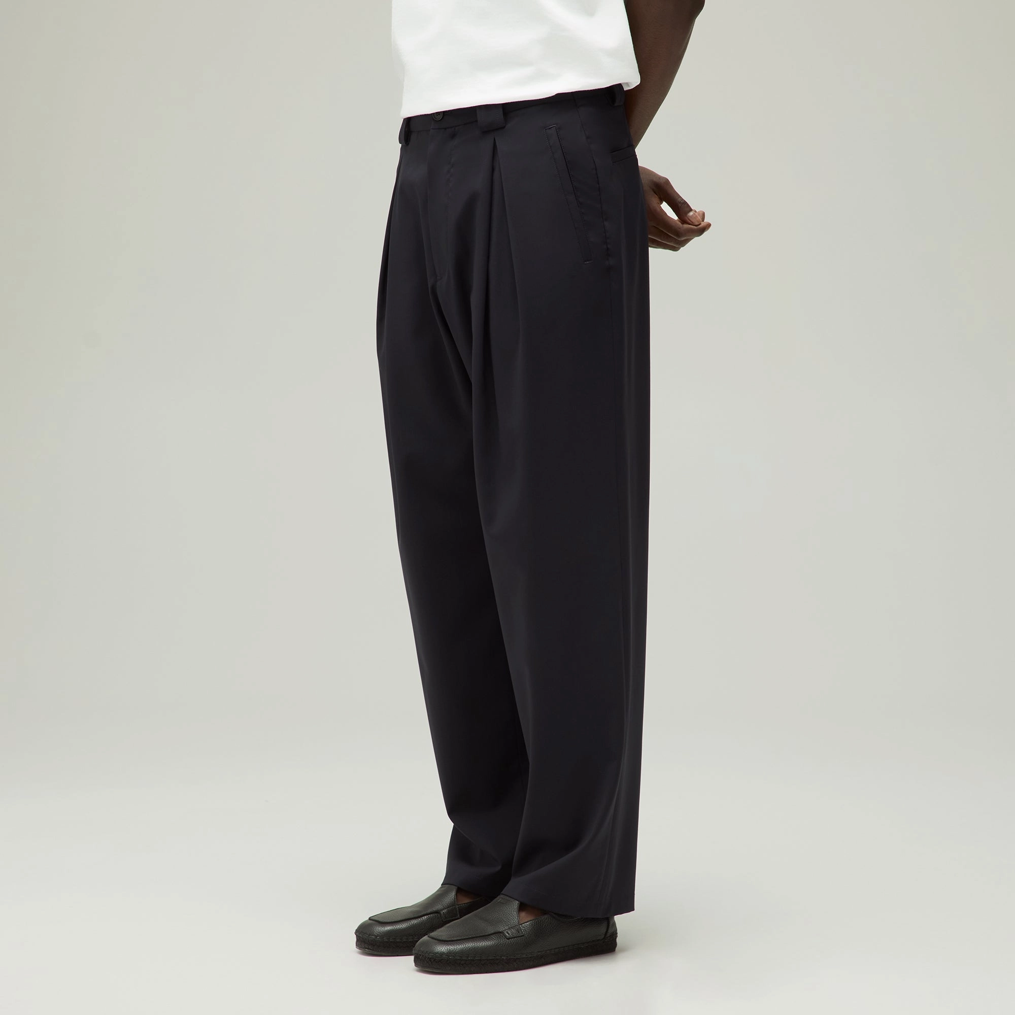 Giorgio Armani & Kith Pleated Trouser - Admiral Tear Resistant Clean Cut