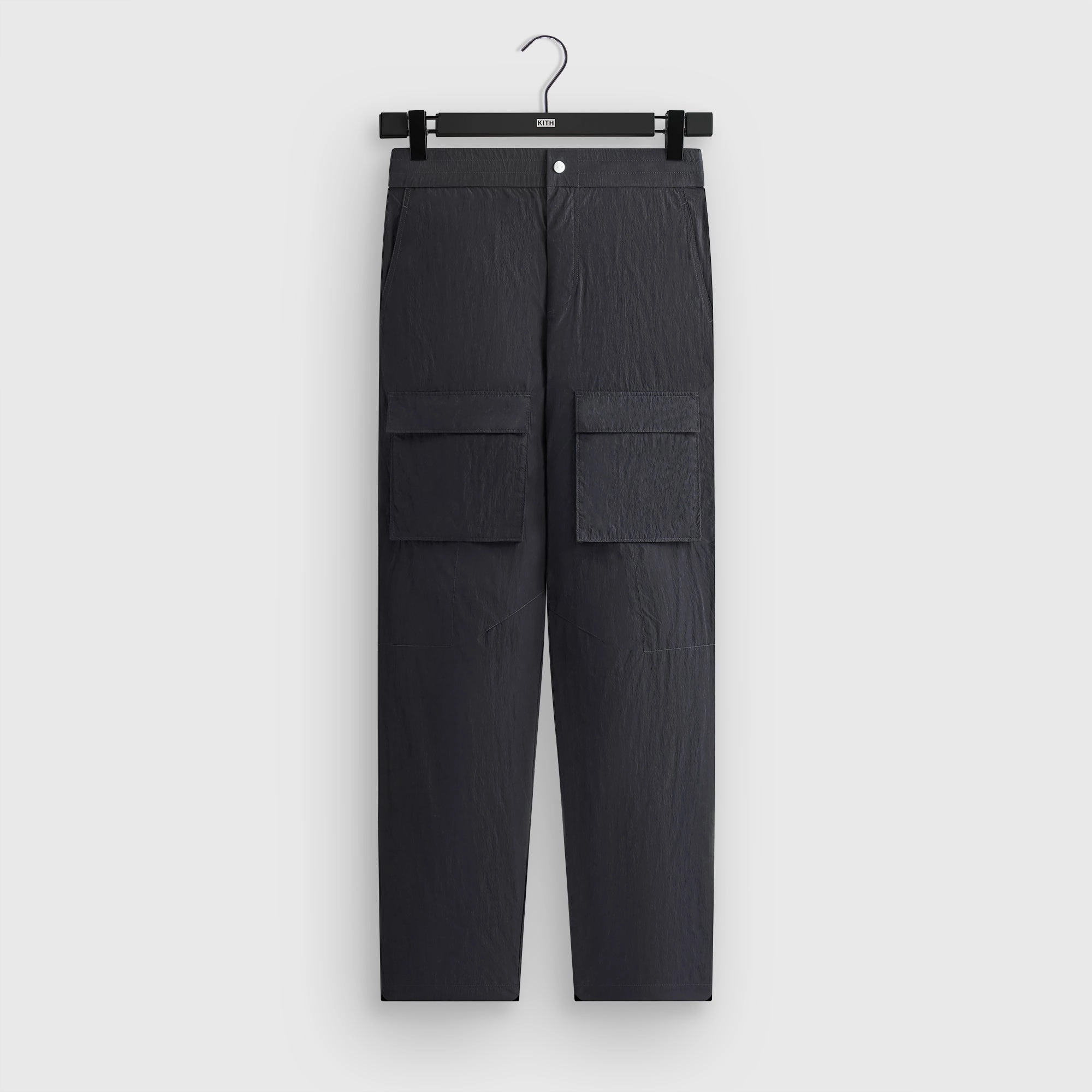 Kith Garment Dyed Nylon Hooper Pant - Thunder EcoFriendlyDye