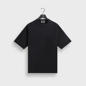 Kith Leonard Pocket Tee - Black Everyday Fit Modern Design