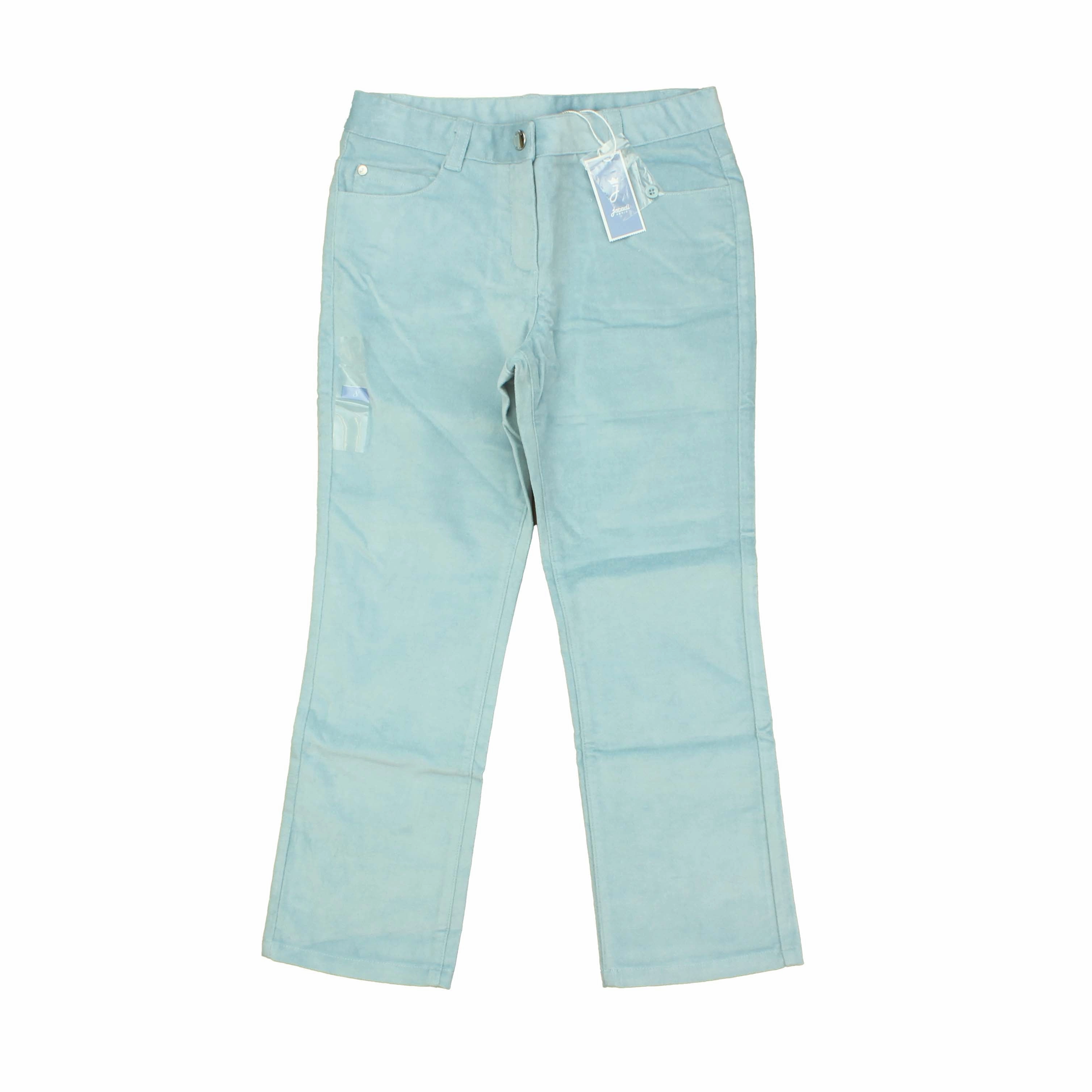 Jacadi Girls Light Blue Pants Pull-on style
