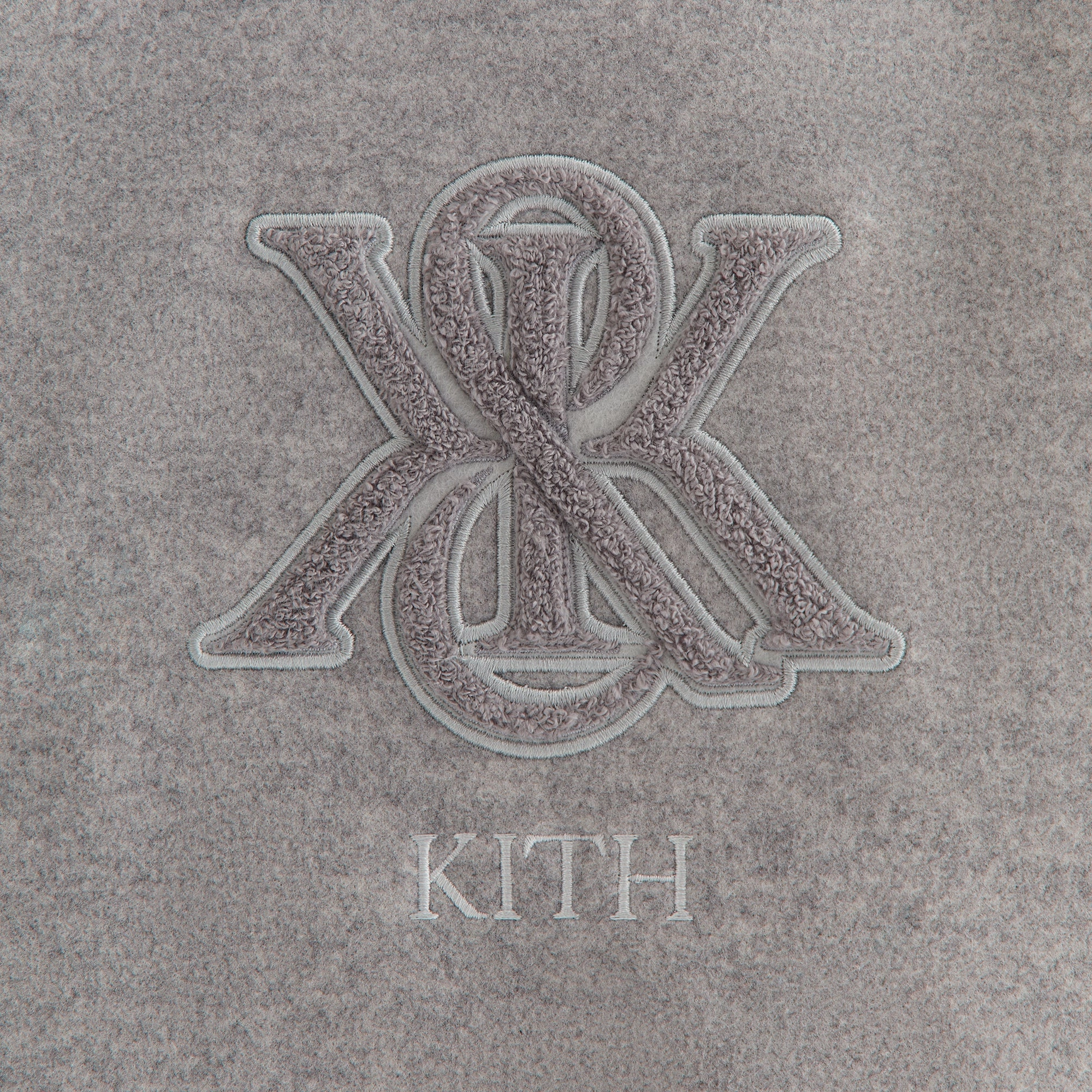 Kith Women Miyo Melton Hooded Jacket - Hallow Chill Look AbrasionResistantEdging