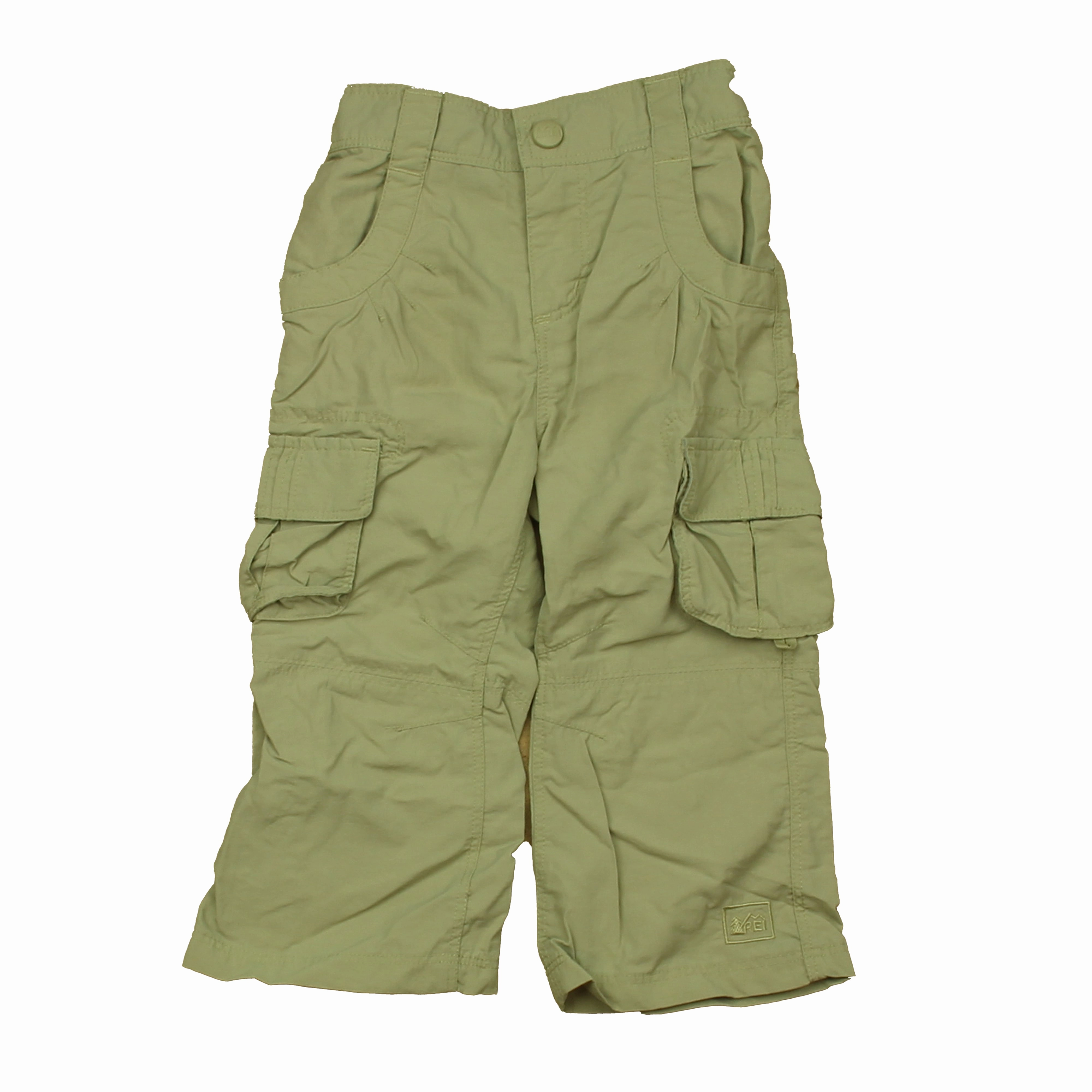REI Girls Khaki Pants FlexibleKnees StretchFabric