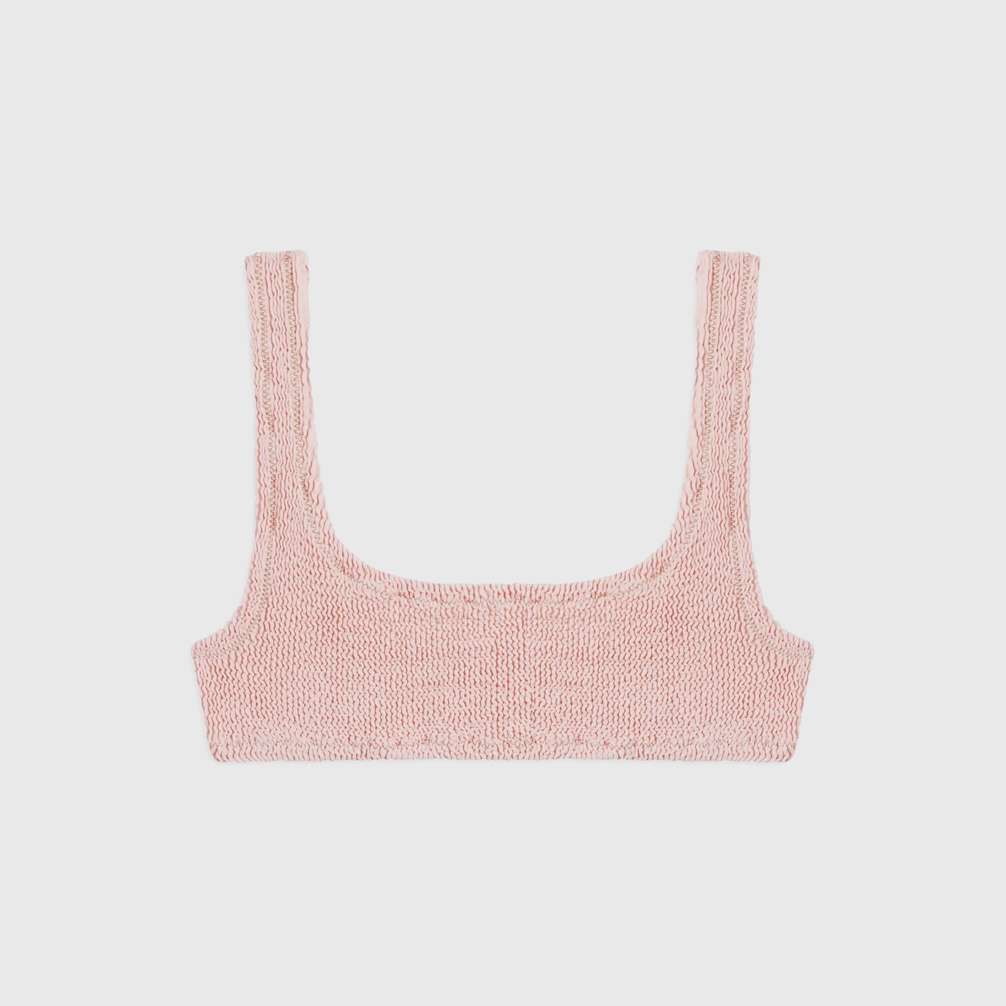 Reina Olga Ginny Bikini Top - Baby Pink Compression Fit Design