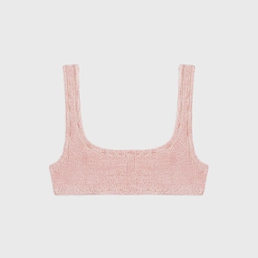 Reina Olga Ginny Bikini Top - Baby Pink Compression Fit Design