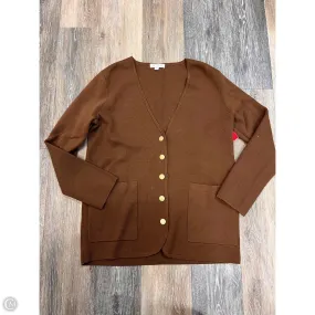 Earthy Tone Colorways Sweater Cardigan By J. Crew In Tan, Size: Xs