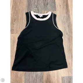 Tank Top By Evereve In Black, Size: S Yarn Dyed Fabric TaglessNecklineComfort