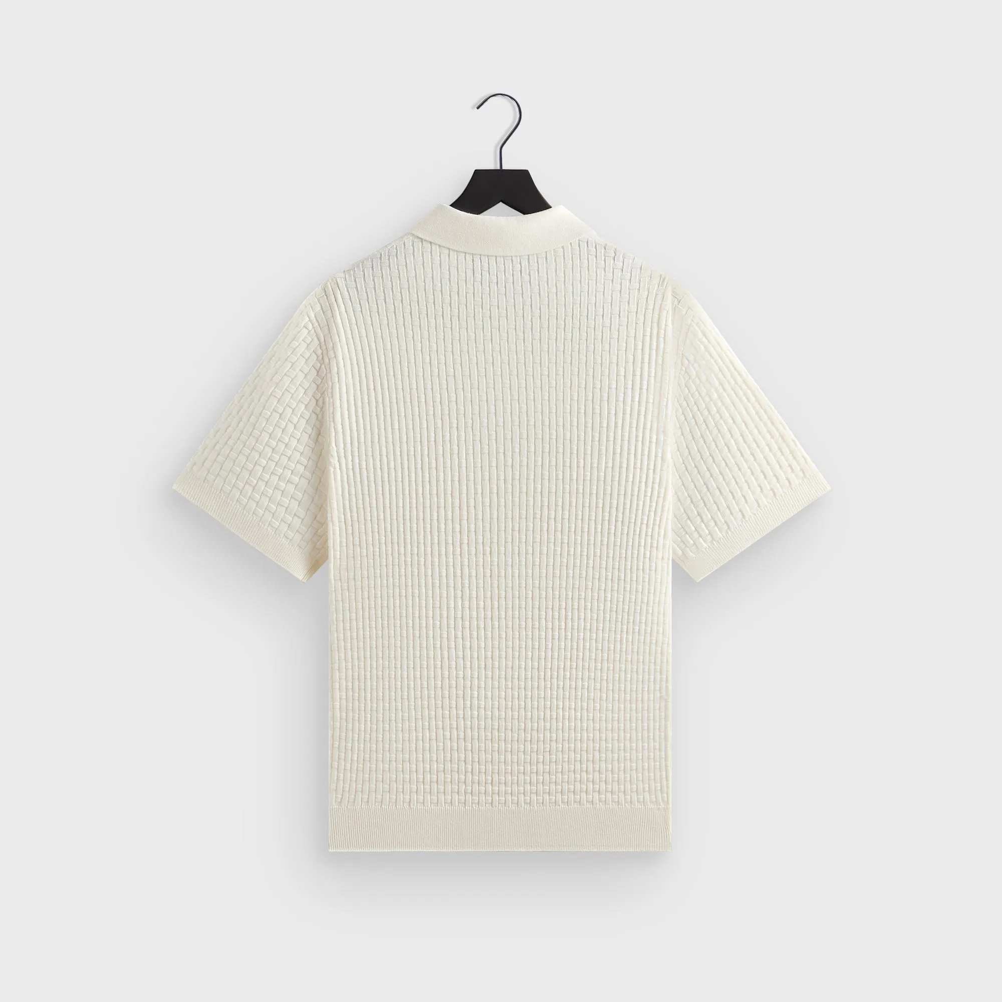 Kith Basketweave Tilden Polo - Sandrift Summer Office