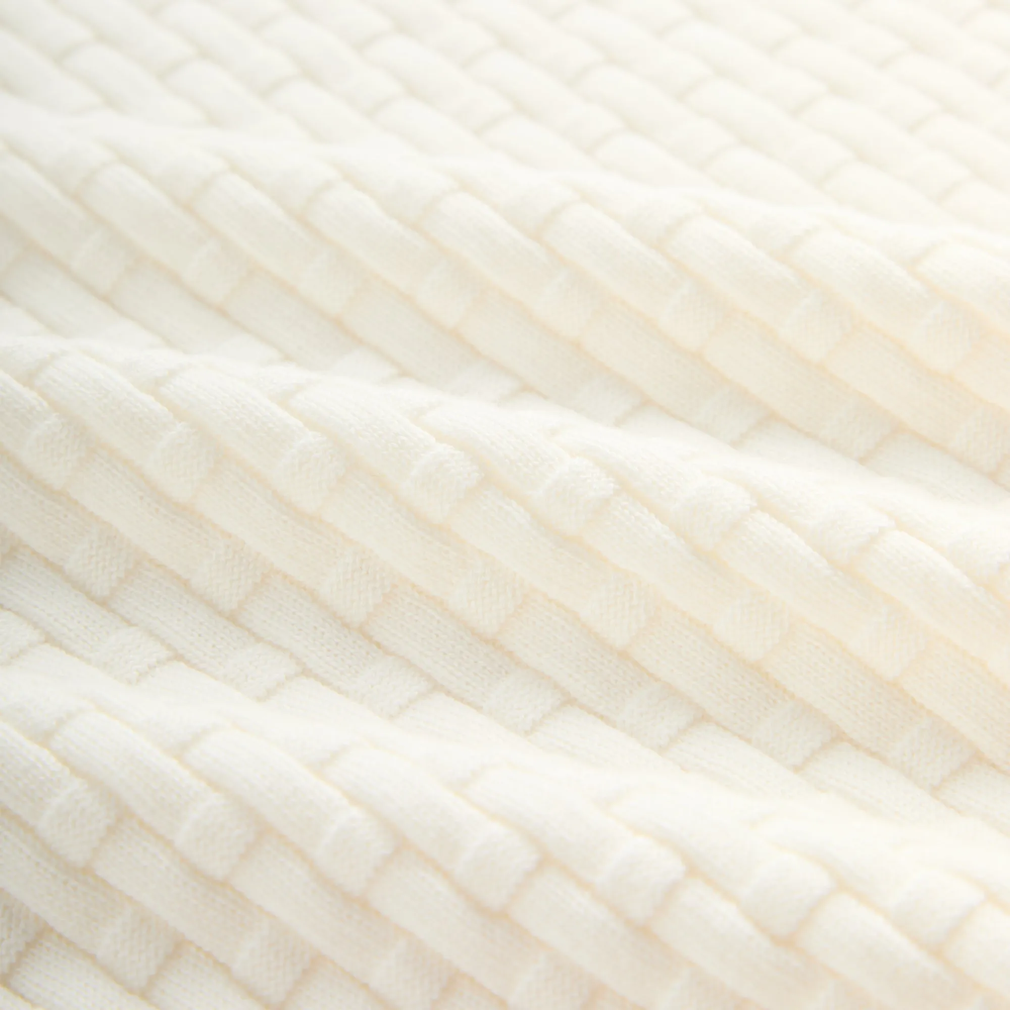 UV-Resistant ShrinkageControl Process Kith Basketweave Tilden Polo - Sandrift
