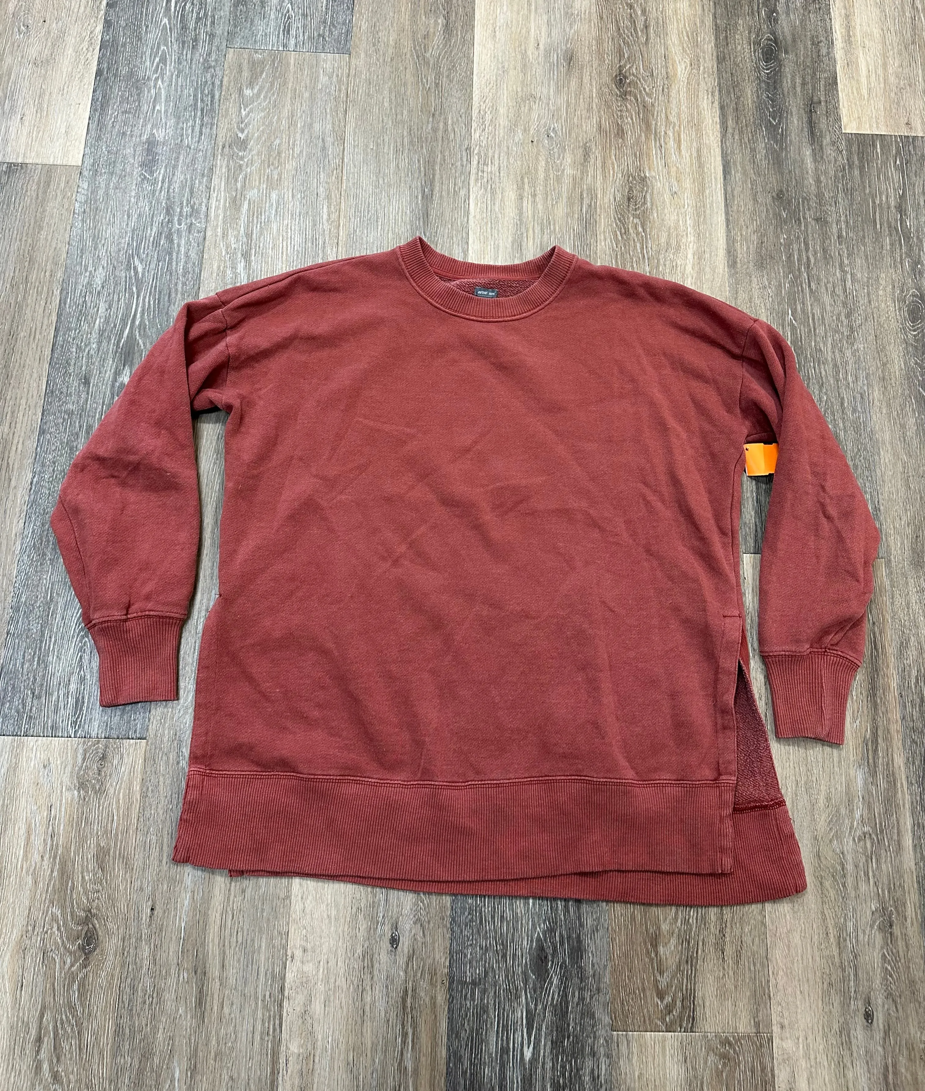 Top Long Sleeve By Aerie In Orange, Size: Xs Wear Resistant Fabric Adaptive Temperature Control