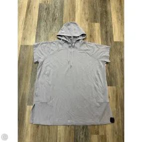 Stylish Dress Athletic Sweatshirt Hoodie By Athleta In Purple, Size: 4