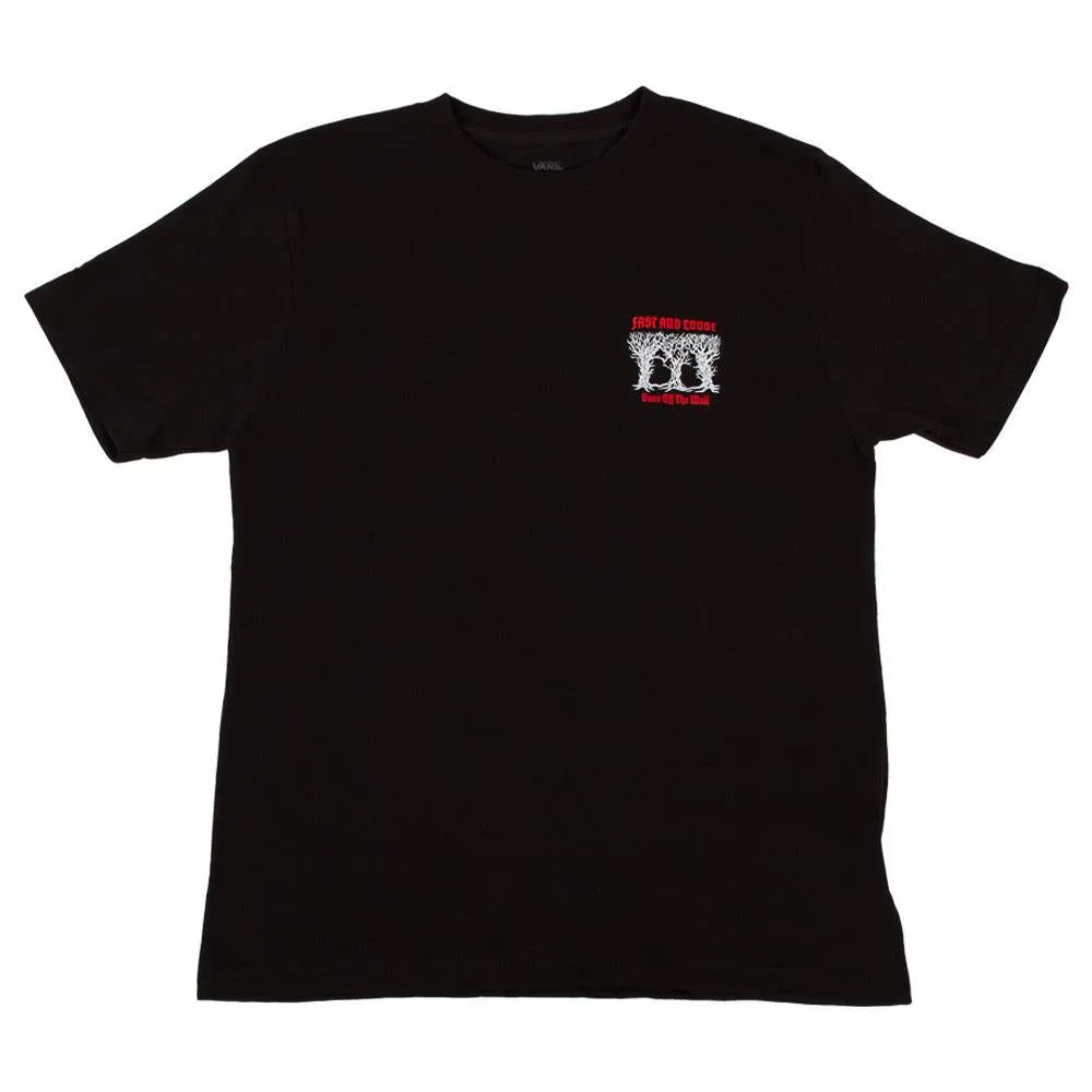 Vans X Fast And Loose Kids T-Shirt - Black Essential Clothing